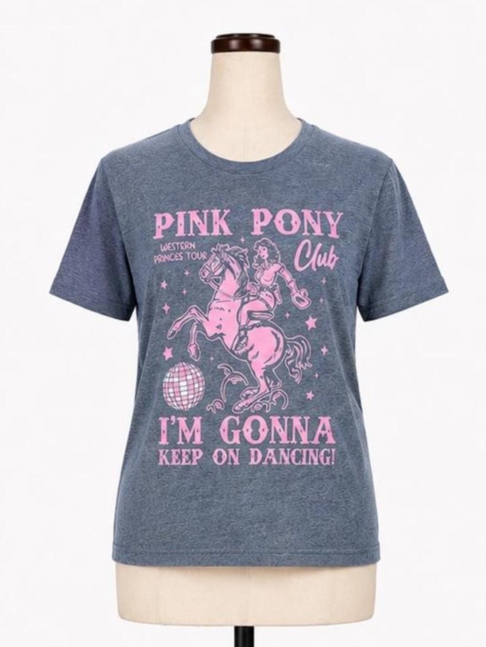 Chappell Roan Inspired Western Princess Tour Pink Pony Club Retro Graphic Tee